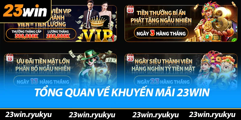 Tổng quan về chương trình khuyến mãi 23win